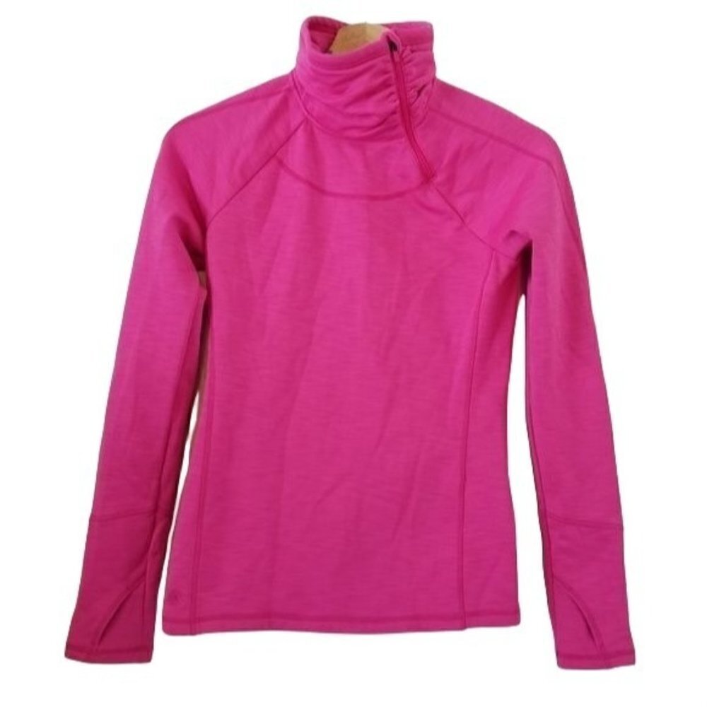 Athleta Rushcreek Quarter Zip Pullover Long Sleeve Workout Sweatshirt Size XXS